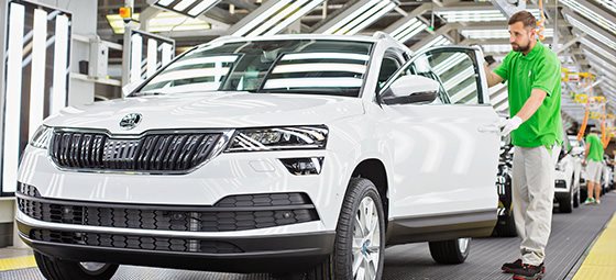 ŠKODA AUTO spolen se svými výrobními partnery vyrobila v tomto roce ji 1 milion voz