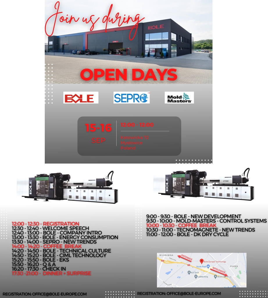 BOLE Europe Technology Co.LTD.sp.zo.o. De otvorených dverí
