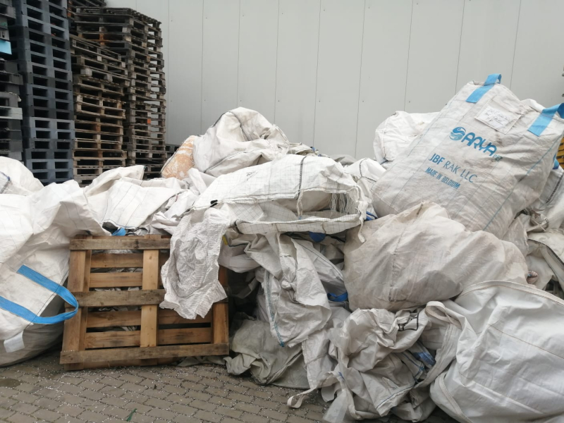 Poškozené Big Bagy k recyklaci